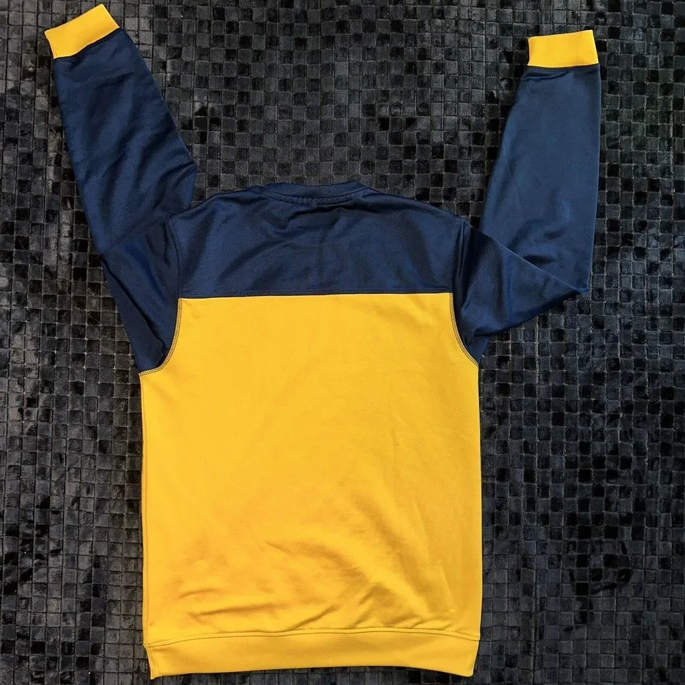 Adidas Michigan Wolverines Pullover‎ Men's Small Climalite Long Sleeve UofM